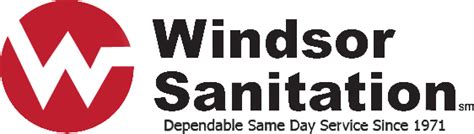 Windsor sanitation - Family owned and operated since 1970. Provides same day service for residential, commercial, and industrial refuse collection and recycling. 